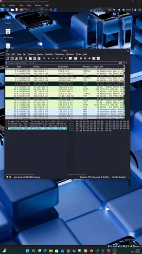 Hackrootorg | Cybersecurity & Bug Bounty Traning in Ludhiana on Instagram: "Wireshark tool practical #hackroot #hackrootorg"