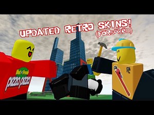 ALL UPDATED RETRO SKINS! (OUTDATED) | roblox forsaken