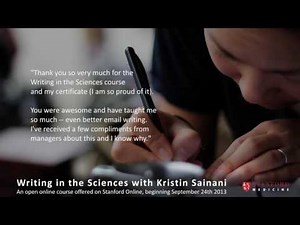 Writing in the Sciences