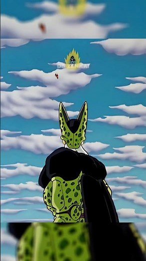 Trunks vs Perfect Cell #dragonball #trunks #cell