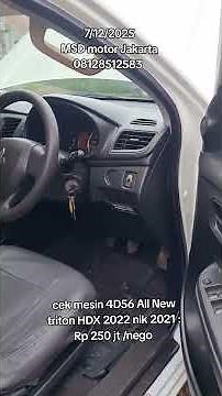 Triton HDX 2021 250 jt MSD motor Jkt 0812 8512583 #mitsubishi #4x4 #triton #hilux #toyota #isuzu