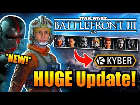 BATTLEFRONT 3 OVERHAUL MOD UPDATED! | *New* GUN GAME Mode, Kyber Install Guide & MORE | BF+ V10