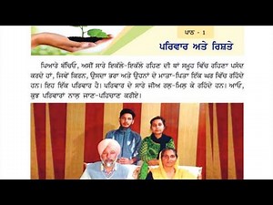 3rd class evs | Lesson 1 | ਪਾਠ ਅਤੇ ਅਭਿਆਸ | ਪਰਿਵਾਰ ਅਤੇ ਰਿਸ਼ਤੇ pseb