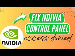 How to Fix NVIDIA Control Panel Access Denied - Here's How You Can Do It // 2026 Edition