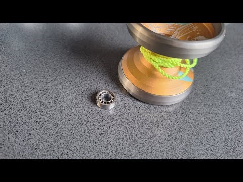 Deshielding and cleaning a yoyo bearing. My way.