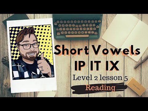 Adult Phonics Level 2 lesson 5 Short Vowel I: IP IT IX Reading | Quick Phonics Lesson