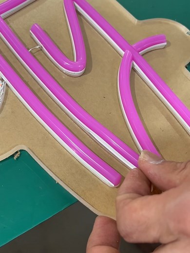 "When in doubt, add neon. Trust us. 😉✨"#neonsign #neonvibes #fyp #led...