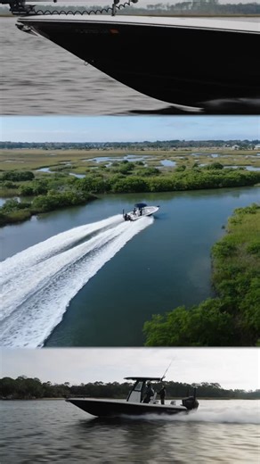 The Shearwater 27 is an absolute weapon. Rated for up to 700 HP, speed and capability are baked in. Whether you’re running long or chasing conditions, she gets you there fast. She’s agile, responsive, and flat-out good-looking. So let’s talk about it — who decided two engines on a bay boat was too much? Is it overkill… or does it actually make sense? I know some of you have opinions. Let us know! #shearwater #fast #mercurymarine #missionboating | Mission Boating