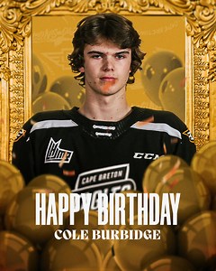 it's a birdman birthday | Cape Breton Eagles