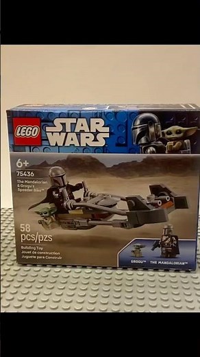 Lego Star Wars | The Mandalorian & Grogu’s Speeder Bike | speed build