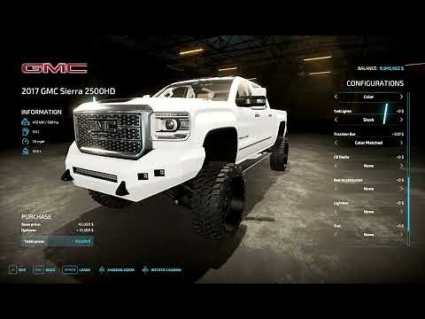 FS22 2017 GMC Sierra 2500HD v1.0 FS22 FS22 MOD REVIEW TRUCK / CAR PC 2022