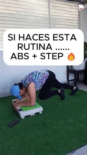 Abdominales Intensos con Step 🔥 Core en Acción ‪@Activa_y_Plena50‬​