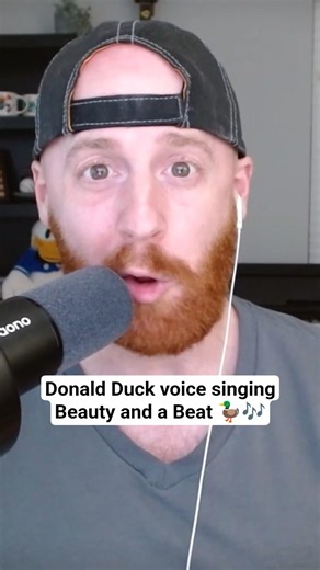 Duck Voice singing Beauty and a Beat (Justin Bieber & Nicki Minaj) 🔥🦆