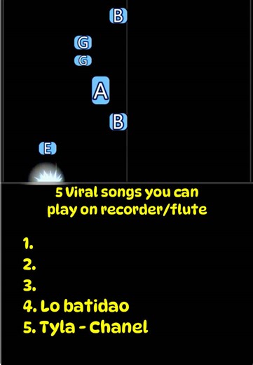 5 Canciones Virales para Tocar en Flauta o Blockflöte