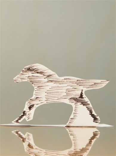 Captivating Horse Loop Animation in Stop Motion