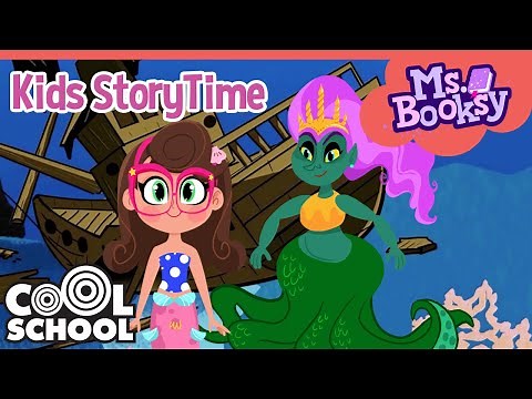The Little Mermaid MEETS THE SEA WITCH!! 🧜‍♀️Animated Stories for Kids | Story Time with Ms. Booksy