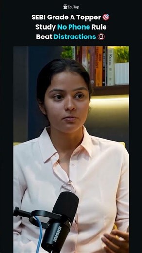 SEBI Grade A Topper's No-Phone Study Rule | Beat Distractions, Stay Focused with This Strategy
