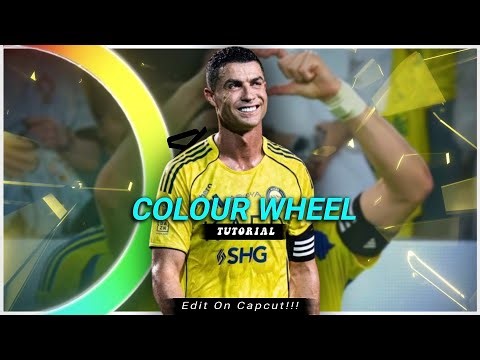 ✨Level Up Your Edits:Colour Wheel Trend Tutorial On Capcut!!