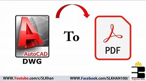 Convert autocad file to pdf | how to convert dwg to pdf