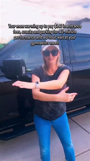 Your Mom at a Gymnastics Meet 😂 #shorts