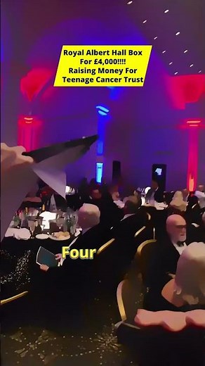 Charity Auctioneer: Raising £4,000 INSTANTLY for a Royal Albert Hall Box! 🔨🎸