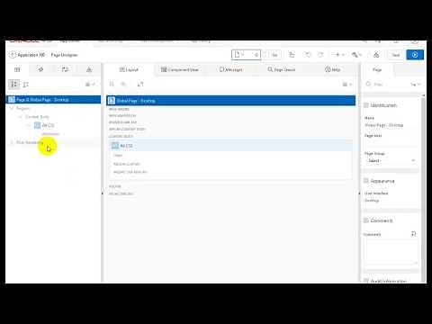 How to Oracle Apex Side Navigation Menu Exapand & Collapse.