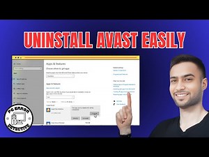 How To Uninstall Avast Antivirus on Windows 10 PC - Full Tutorial