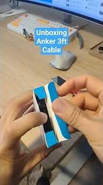 Unboxing Anker USB-A to USB-C Cable 3ft. #anker #chargingcable #unboxingvideo #unboxing
