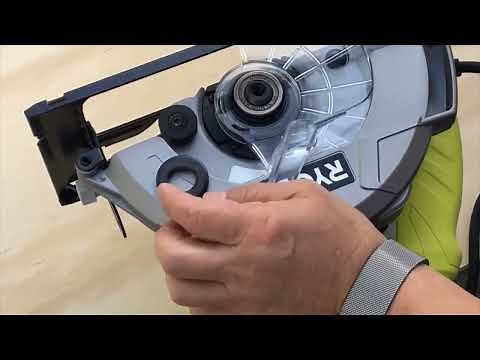 How to put new Blade into new Ryobi Circular Saw