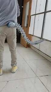 Alien mechanical tail! Equipped with corrosive blood and lasers!#Alien #DIY #model #mechanic #mechanical | Chuan QI Engine