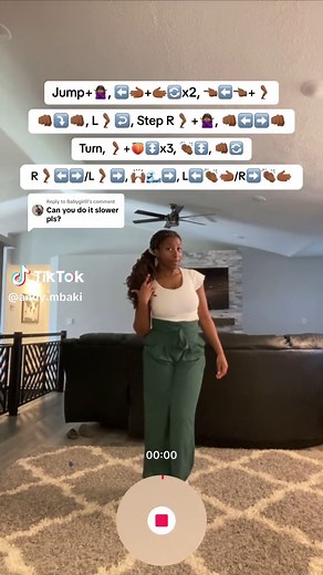 Slow Tutorial for Jump Dance Trend