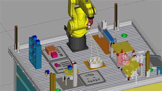 ROBOGUIDE自动生成轨迹功能