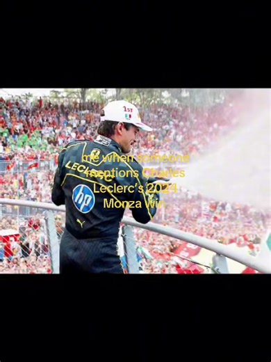 Charles Leclerc's 2024 Monza Victory Highlights