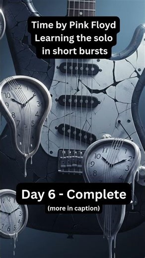 Time solo learning - Day 6 - Complete solo