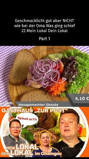 1.4K views | Geschmacklicht gut aber NICHT wie bei der Oma Was ging schief 22 Mein Lokal Dein Lokal | Immer Auf Streife | Facebook