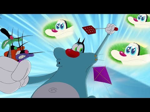 हिंदी Oggy and the Cockroaches 😨 वह तिलचट्टों को बचाती है 😨 Hindi Cartoons for Kids
