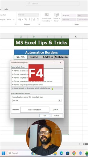🔥 Excel Tips & Tricks You Need to Know! 🤯 | Work Smarter in Excel #Shorts