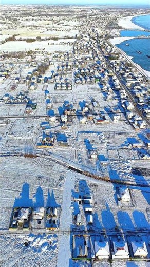 Sun after snow, beach drone footage.kardan sonraki güneş sahil drone çekimi