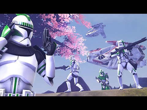 Clone Gunship Invasion, Ship Boarding, and FORTRESS SIEGE! - ARMA 3: Star Wars Mod