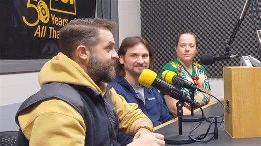 Culture Crawl 1151 “You’re Jake From State Farm!” TKM Theatrical Productions premieres a new play from Jonesy McElroy Dec. 5-14. “Fruitcakes” tells the story of a failing call center whose operator begins inviting clients who have nowhere to go for the holidays to join him. Tickets and more info at tkmtheatricalproductions.com. Subscribe to The Culture Crawl at kcck.org/culture or search "Culture Crawl" in your favorite podcast player. Listen Live at 10:30am most weekdays on Iowa's Jazz station.