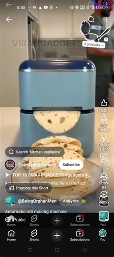 Automatic roti making machine