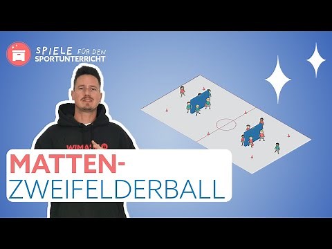 Matten-Zweifelderball - Spiele für den Sportunterricht I Folge 16
