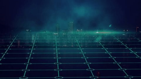 clip-3976534655-animation-grid-program-text-over-data-processing