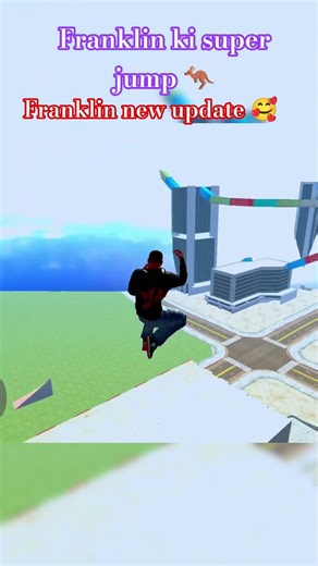 Franklin ka Super Jump 😱 New Update 2026 | Indian Bike Driving 3D #shorts