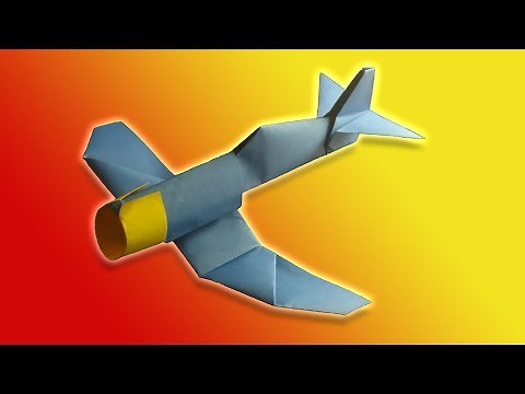 Fast Fold Corsair Paper Airplane
