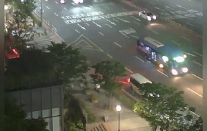 212K views · 5K reactions | BTS SUGA's CCTV footage was revealed by TV Chosun. It shows that his driving speed is as slow as an average person's walking pace. He was riding that e-scooter at near walking speed, in the correct lane away from cars, he was wearing a helmet, he rode for 500m, he fell infront of his house after a sharp turn, immediately stood up after. (THE PERSON ON THE OTHER VIDEO BEING SPREAD BY ANTIS IS NOT YOONGI!) | Bangtan TV | Facebook