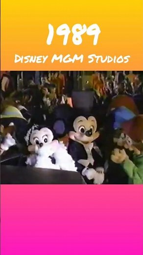 YES, it was MGM STUDIOS before it was HOLLYWOOD STUDIOS #genxkid