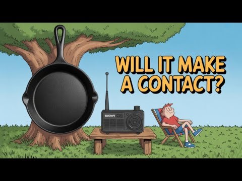 A Must See! Can Cast Iron make an antenna? Watch as I chase POTA