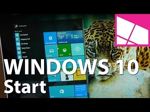 Windows 10 Review: Start