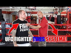 UFC FIGHTER LEARNS CRAZY RUSSIAN SYSTEMA! Legit or Total BS???